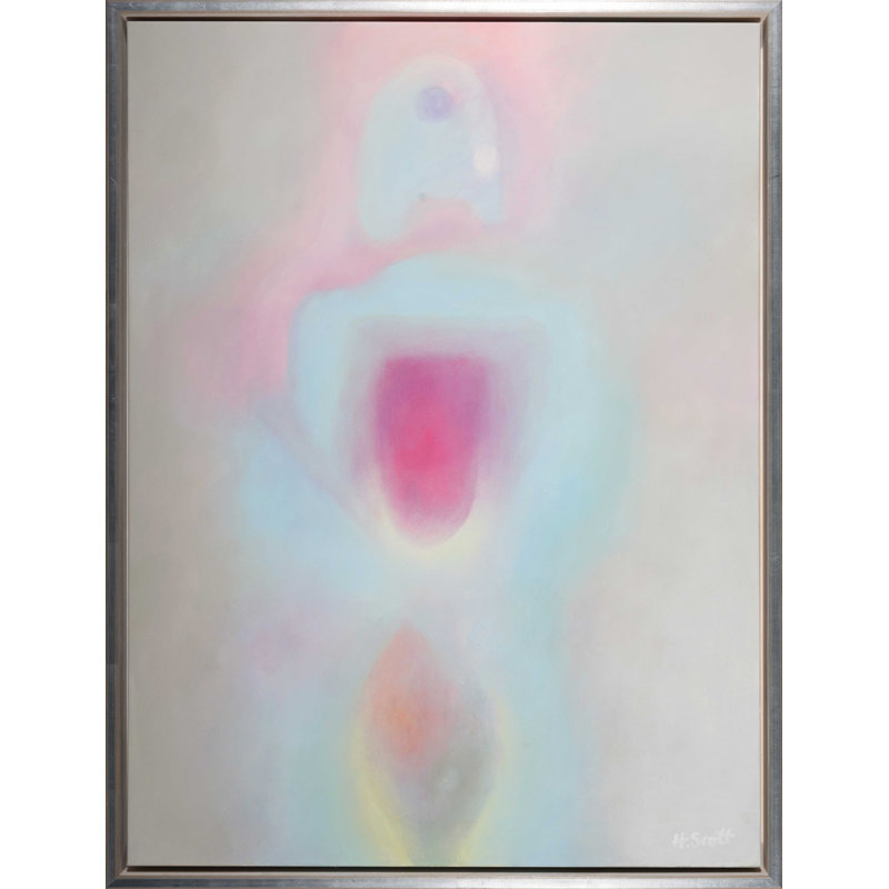 H. Scott Calm Figure 1 Framed On Canvas by H. Scott Print