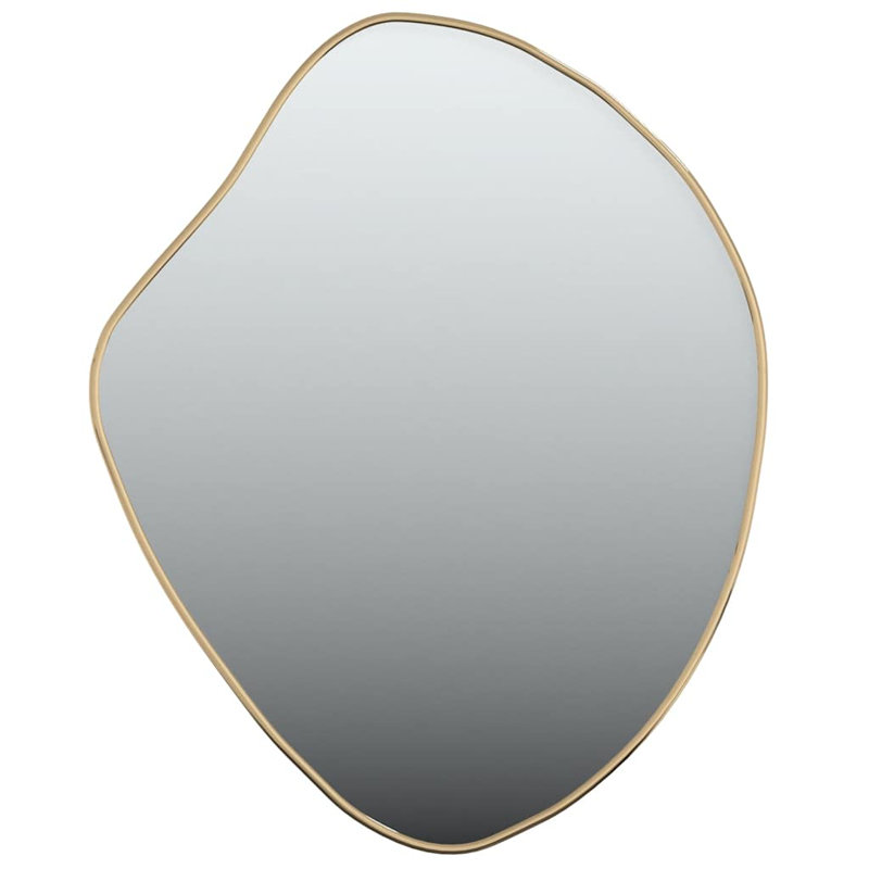 Olle Wall Mirror, 60cm x 50cm, Gold