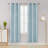 Spurgh Sliver Wave Foil Print Blackout Thermal Grommet Curtain Panels (Set of 2)-792607129-792607136