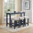 Gursevak 3 - Person Four Leg Base Dining Set