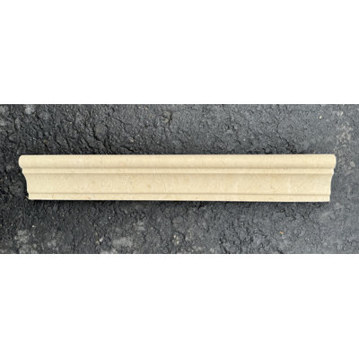 Crema Marfil Chair Rail Profile