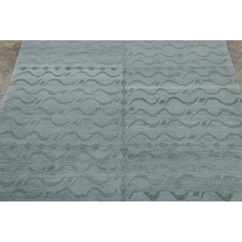 One-of-a-Kind 4' X 6' Hand Knotted Area Rug