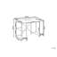 Metal Base Writing Desk-1322325826