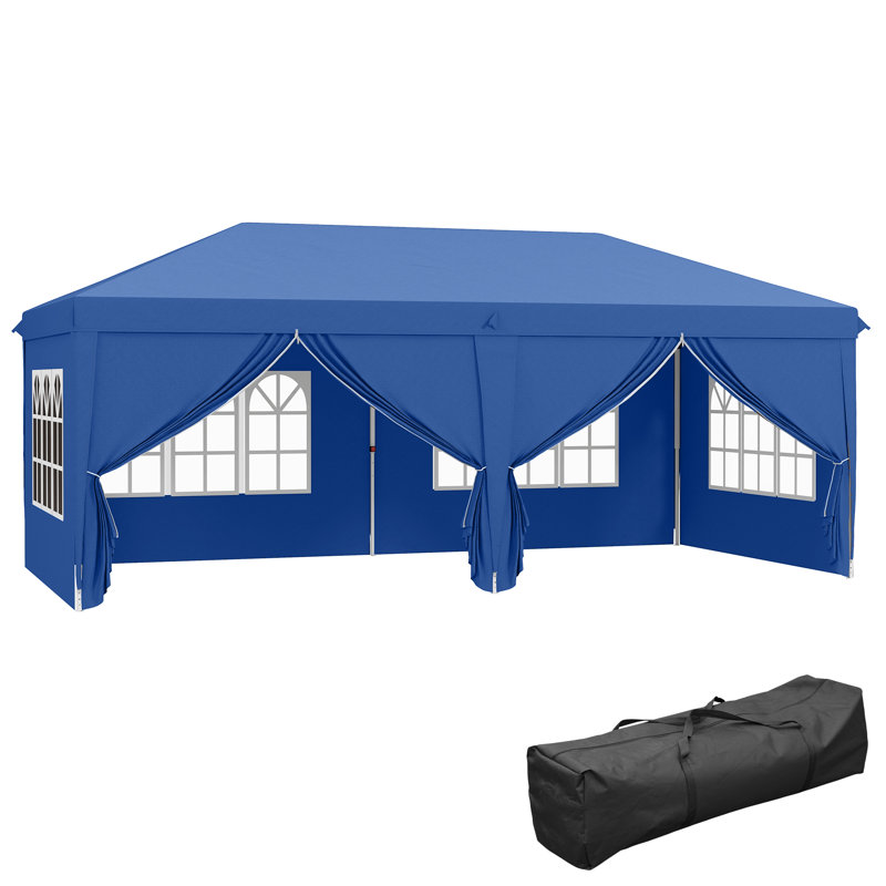 Bertha 3m x 6m Steel Pop-Up Gazebo