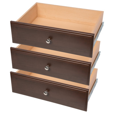 Grid Manufactured Wood Drawer