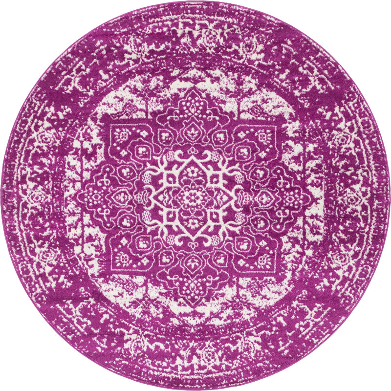 Oriental Area Rug, Round 239cm