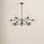 Anastasia 12 - Light Dimmable Sputnik Chandelier
