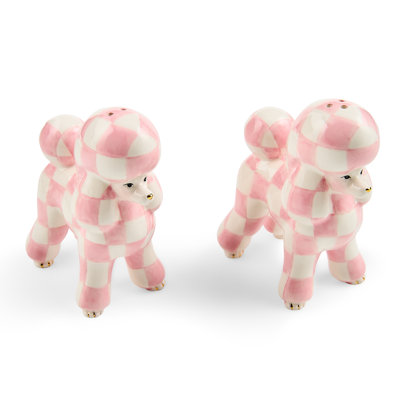 Rosy Poodle Salt & Pepper Set