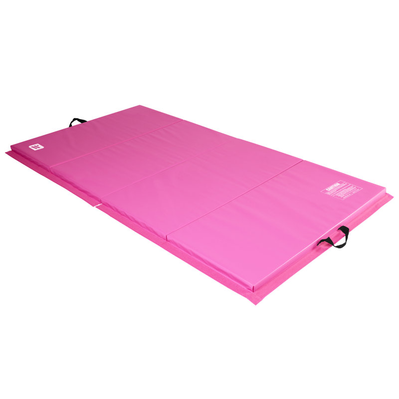 Tapis d'exercice en vinyle ECO, Rose, H 96 po x l 48 po x P 2 po