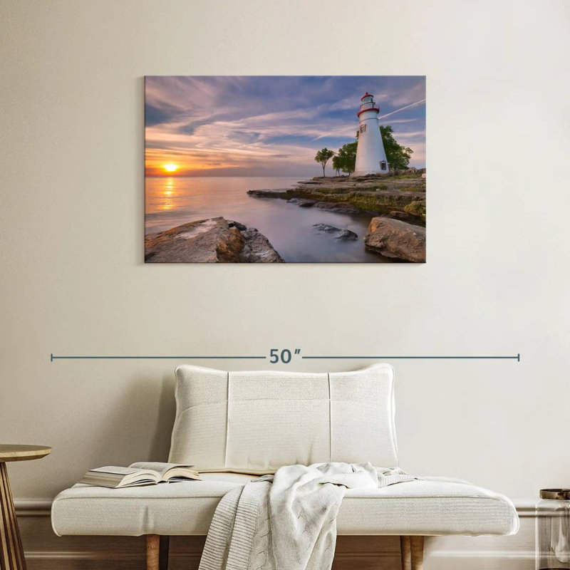 Marblehead lighthouse photography Aletra, H 24 po x l 36 po