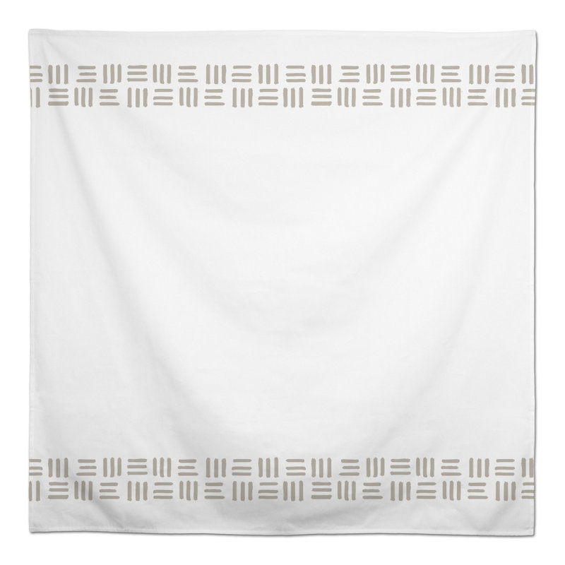 Ilianna Cotton Blend Square Tablecloth