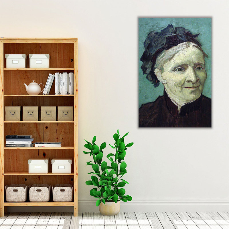 Portrait de la mère de l'artiste, 1888 - reproduction d'art sur toile, H 30 po x l 20 po