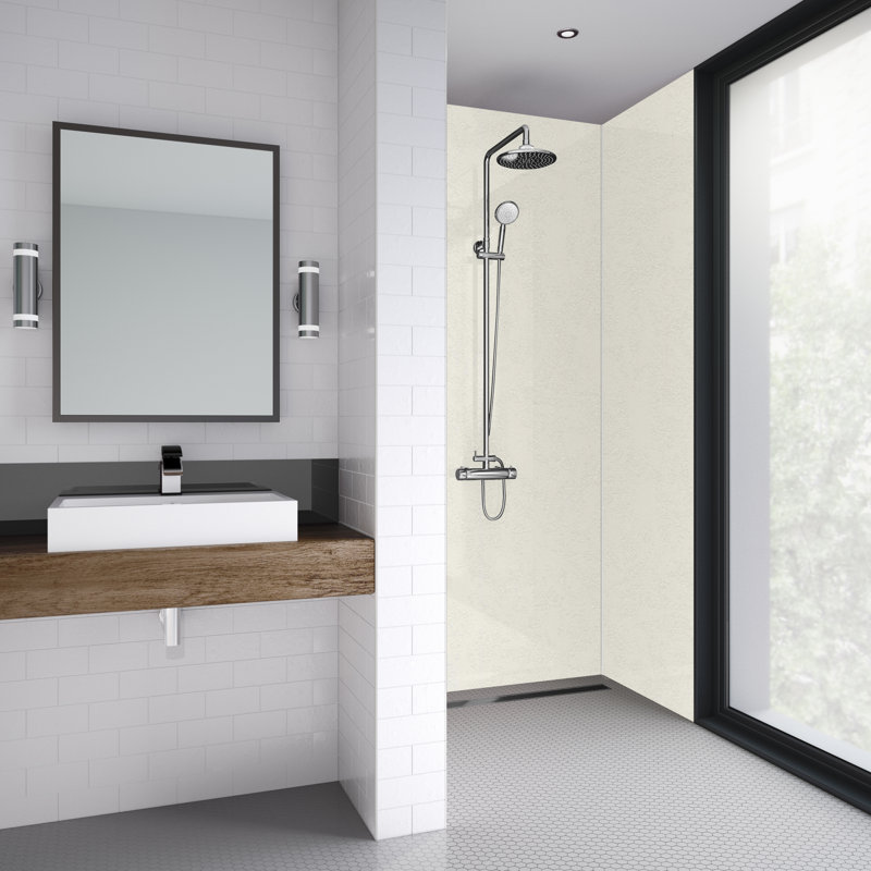 120mm W x 242mm H Decorative Wall Panel with Glass