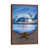 Classic Brown Wood Floater Framed