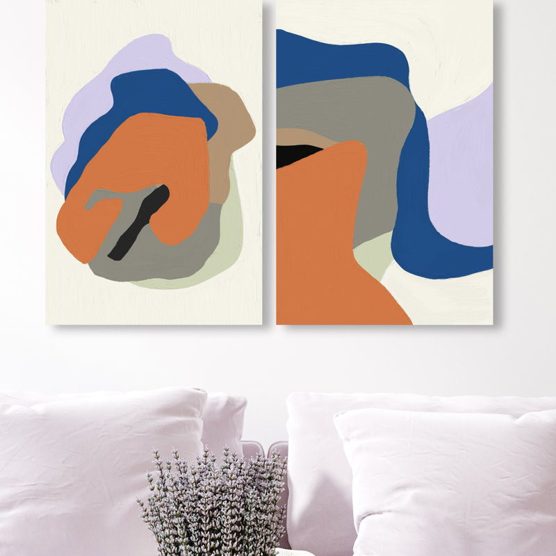 Together Set Set by Oliver Gal, 16"H x 24"W, Gallery Wrapped