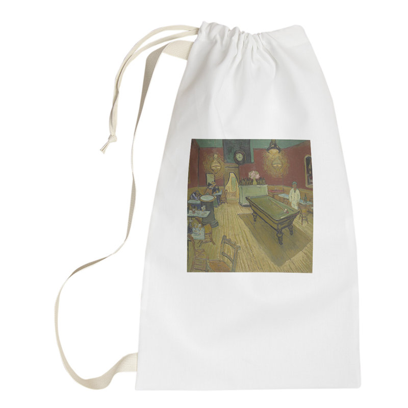 Sac à linge night cafe Browerville, Grand (H 76,5 po x l 29,5 po x P 1,5 po)