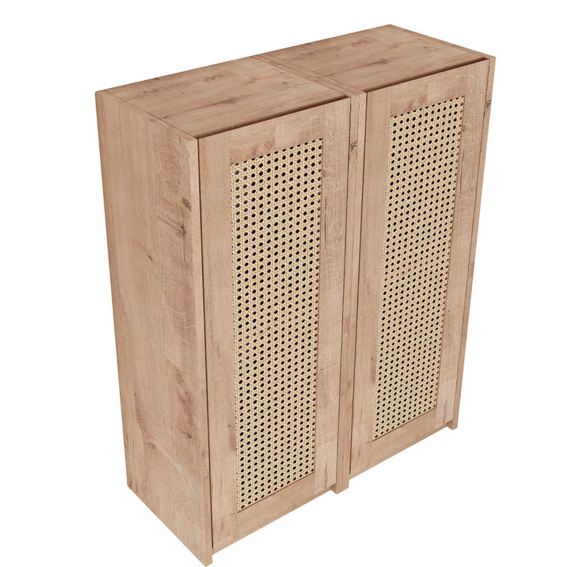 Armoire de salle de bain avec portes à fermeture en douceur et fixation murale