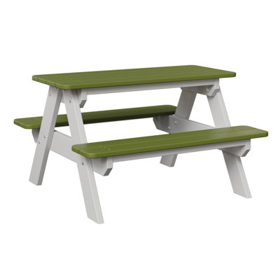Berlin Gardens Kids Rectangular Picnic Table