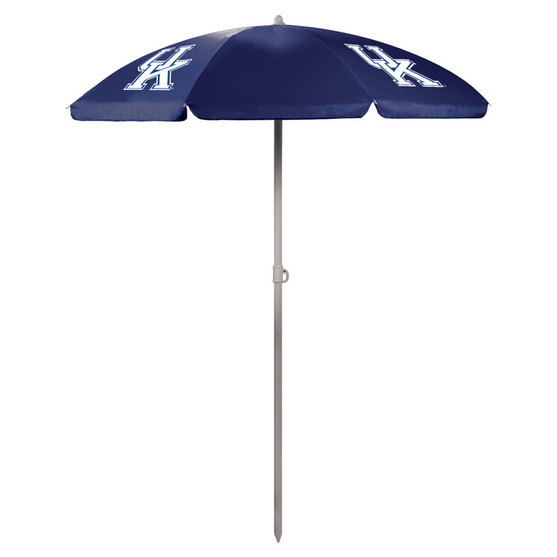 Parasol de plage 5,5 pi Ncaa, Bleu marine, Kentucky