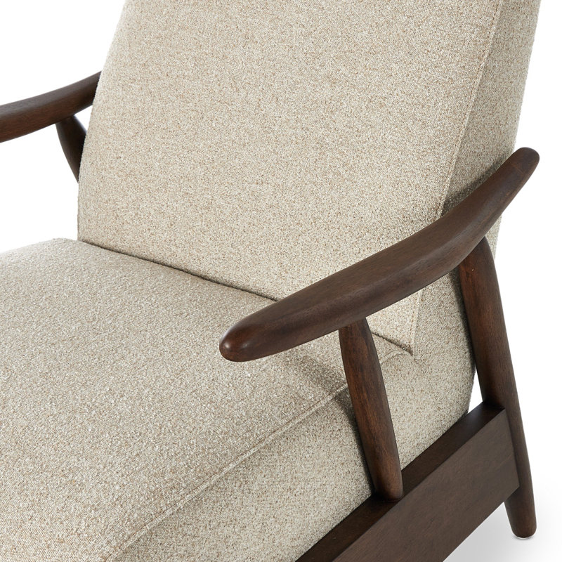 Jarvis Recliner-Dakota Tobacco, Weslie Flax Polyester Blend