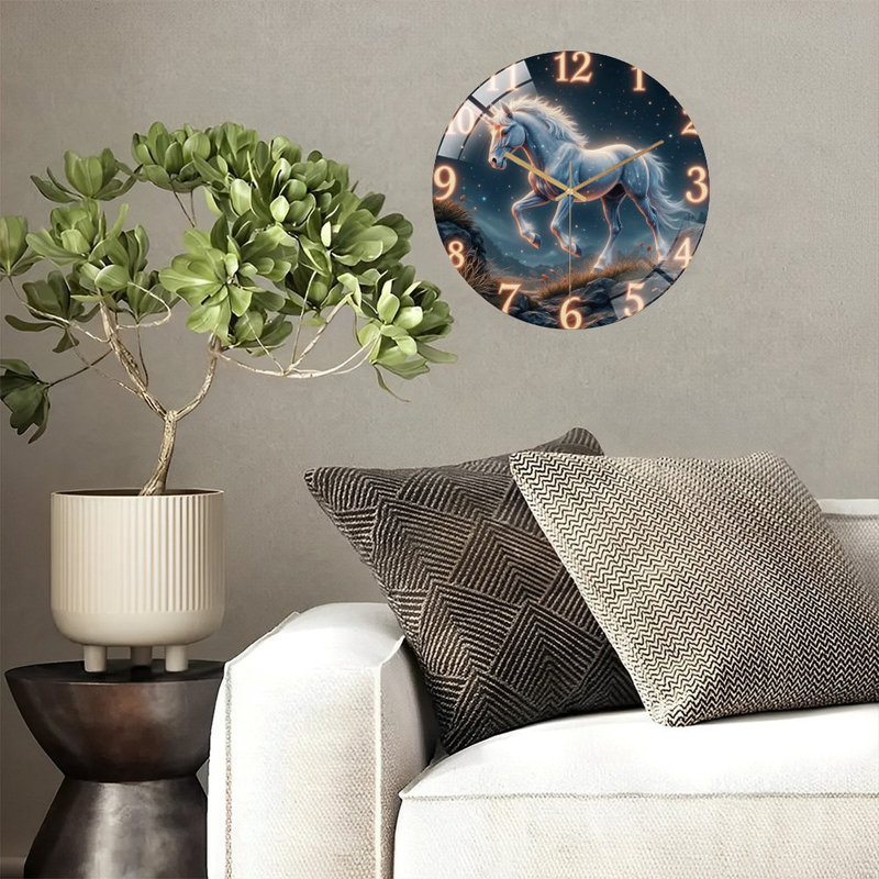Horloge murale fantaisie 12 po