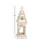28'' Wood Tabletop Candle Lantern