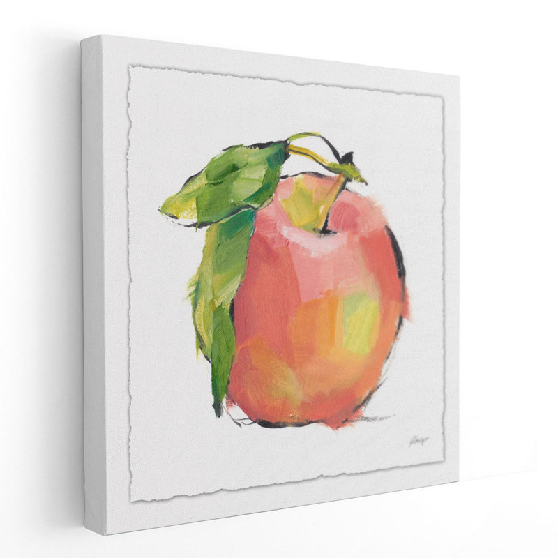 Designer Fruits I - reproduction d'art sur toile, H 12 po x l 12 po