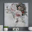 Couronne de fleurs rêveuses-reproduction sur toile tendue-50109915