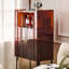 Armoire décorative moderne en acrylique et en acier au carbone-102527644