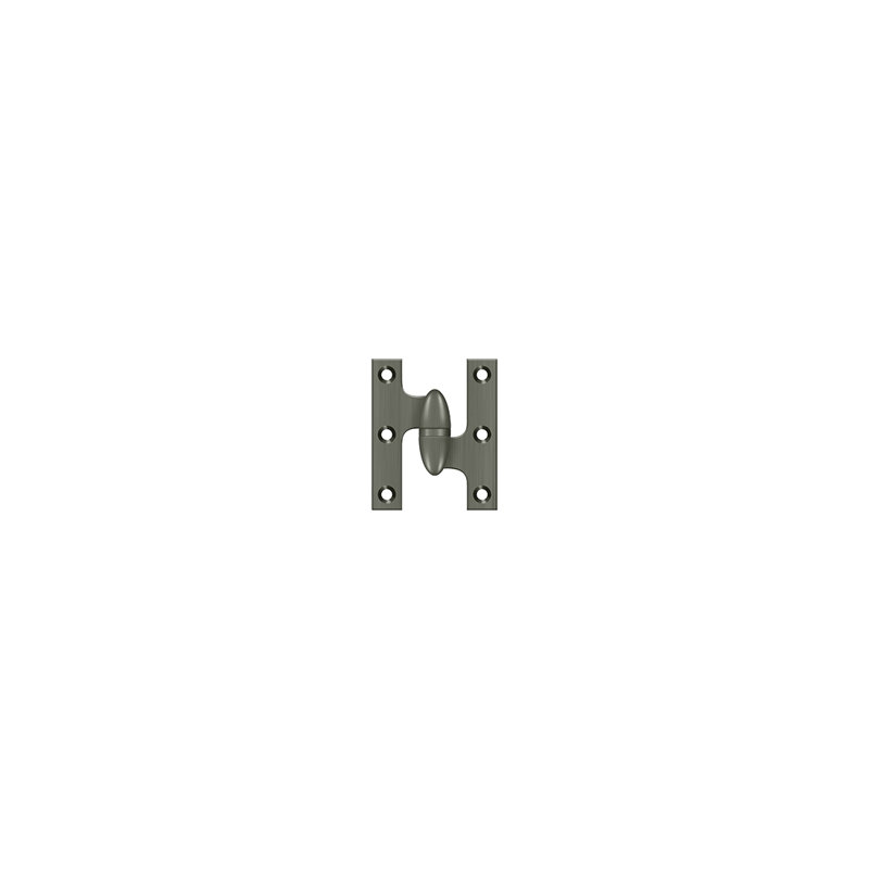 Hinge, Antique Nickel, Right Hand
