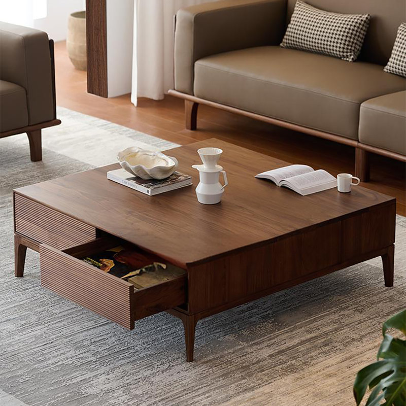 Black walnut end table