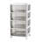56cm H x 28.5cm W Utility Cart