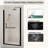 Semi-Frameless Pivot Shower Door Matte Black
