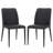 Boilleau 18.5'' H Faux Leather Upholstered Metal Side Chair-1774042554
