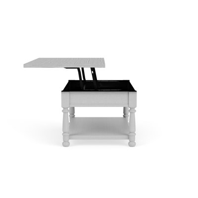 Table basse à plateau relevable