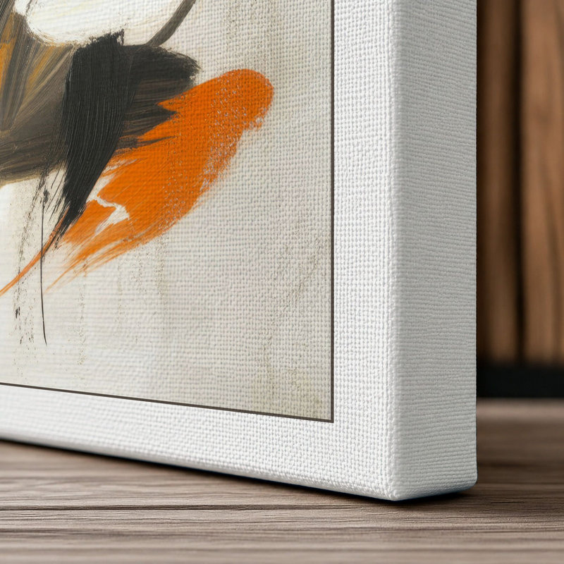 Gestural Abstractions Abstract - Wrapped Canvas, 30x20 - 76.2 x 50.8 cm, White Border