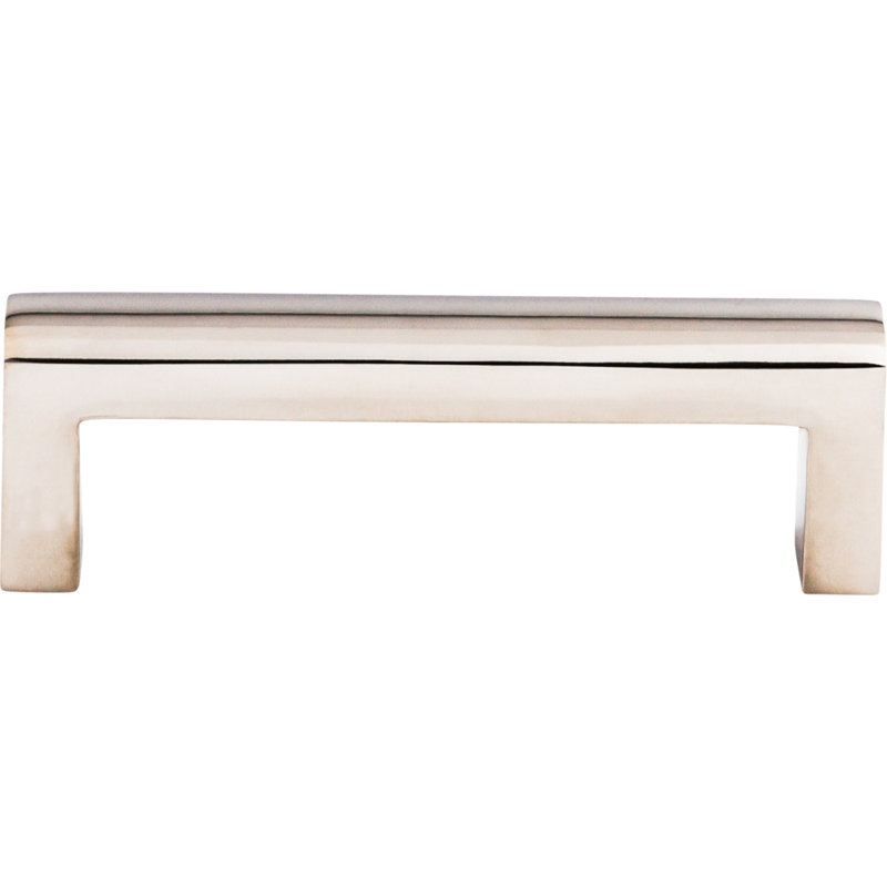 Ashmore Bar Pull, Polished Stainless Steel, 3 3/4" Center to Center