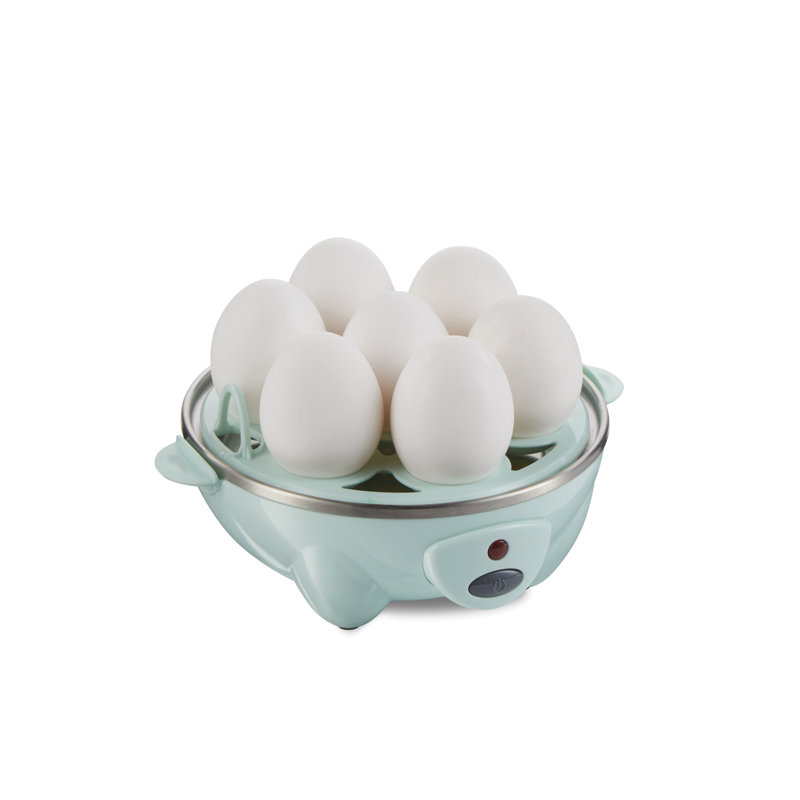 Hamilton Beach® 3-in-1 Egg Cooker with 7 Egg Capacity for Hard-Boiled Eggs, Poached Eggs and Omelets