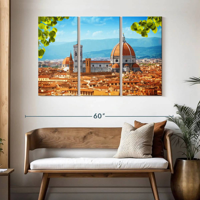 Nicci Scenic, cathédrale de Florence, H 32 po x l 50 po