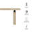 Piston 52" Rectangular Wood Console Table