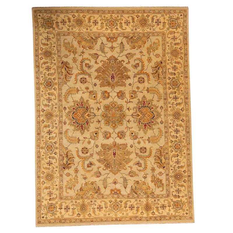 Wool Oriental Indoor Rug, Rectangle 8'9" x 12'12'