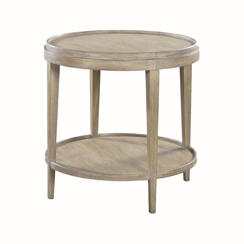 Liz Side Table - Round, Rabbit, 24" H x 24" W x 24" D