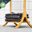 40cm Wood 3 Freestanding Towel Bar