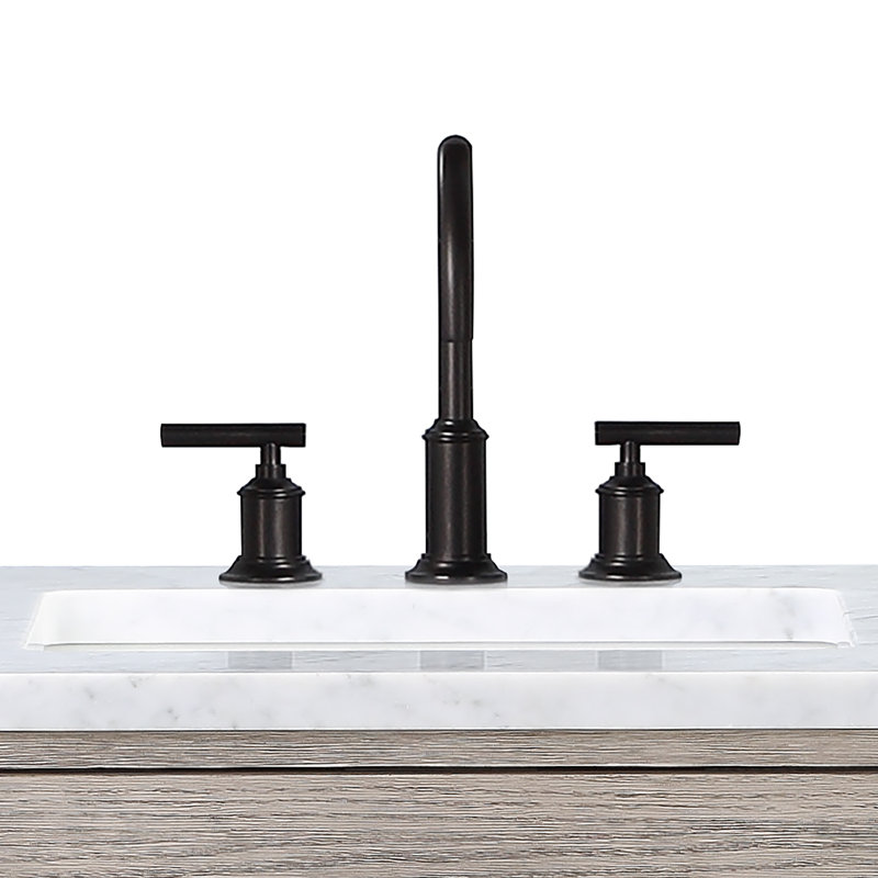 2-handle Bathroom Faucet with Drain Assembly, Oil Rubbed Bronze