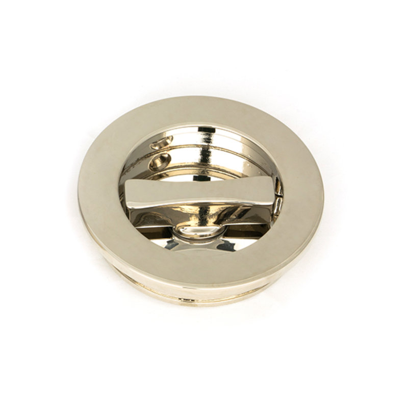 Door Accessory, 6cm H x 6cm W x 1.3cm D, Polished Nickel