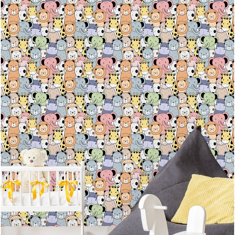 Rouleau de papier peint adhésif Dorfman, L 16,67 po x l 25 po
