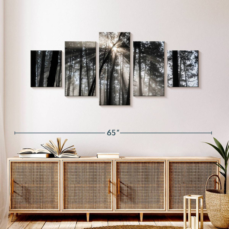 Rayon de soleil forêt, H 24 po x l 55 po