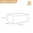 Osterhus Upholstered Corduroy Ottoman-732840859