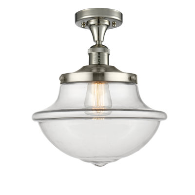 Plafonnier semi-encastré 1 lumière Baptiste