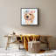 Reproduction sur toile encadrée Golden Retriever-862216189-862216190
